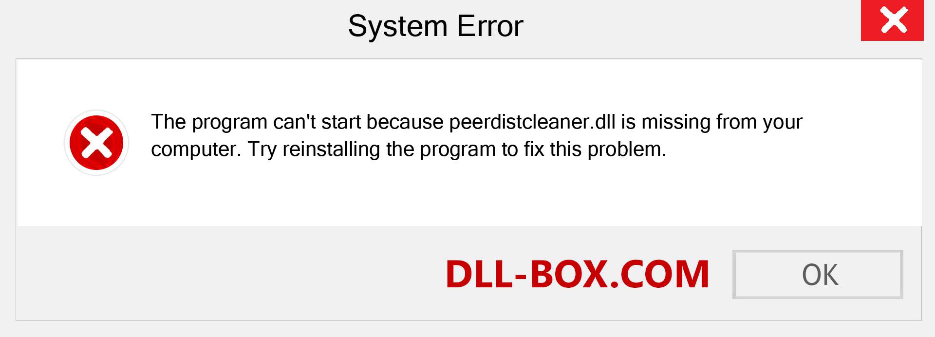  peerdistcleaner.dll file is missing?. Download for Windows 7, 8, 10 - Fix  peerdistcleaner dll Missing Error on Windows, photos, images